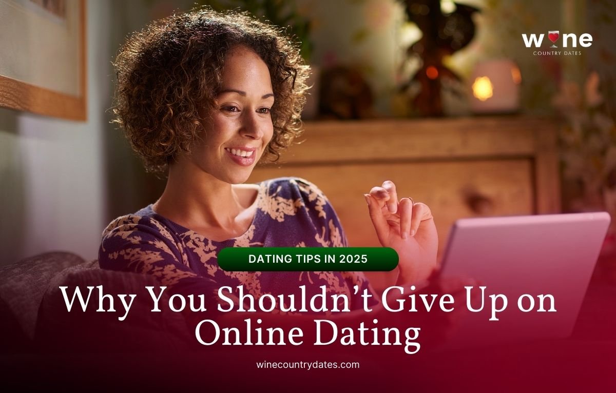 why you shouldn't give up on online dating